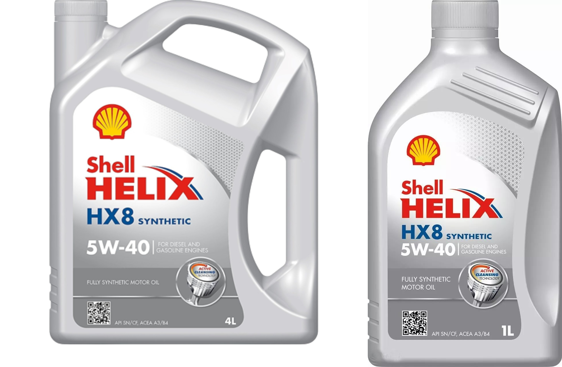 Масло моторное Shell Helix HX8 5W-40 4 л + 1 л 1125, 